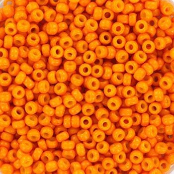 11-4454 Miyuki Duracoat Dyed Opaque Kumquat Seed Beads 11/0 | 10, 20 or 30 Grams