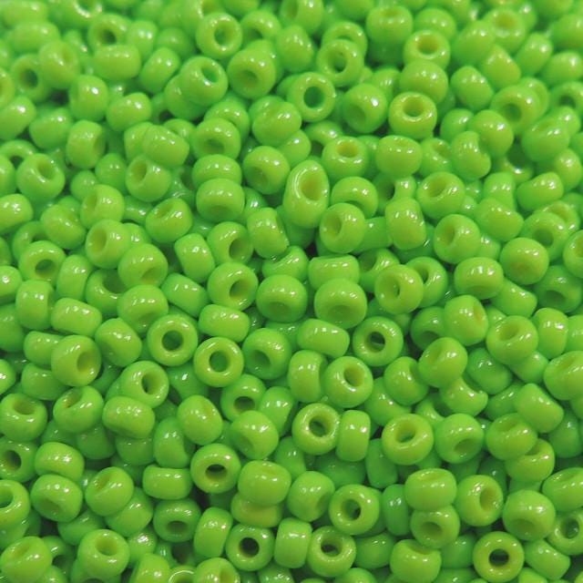 11-4471 Miyuki Duracoat Opaque Lime Green/Kiwi Seed Beads 11/0 | 10, 20 or 30 Grams