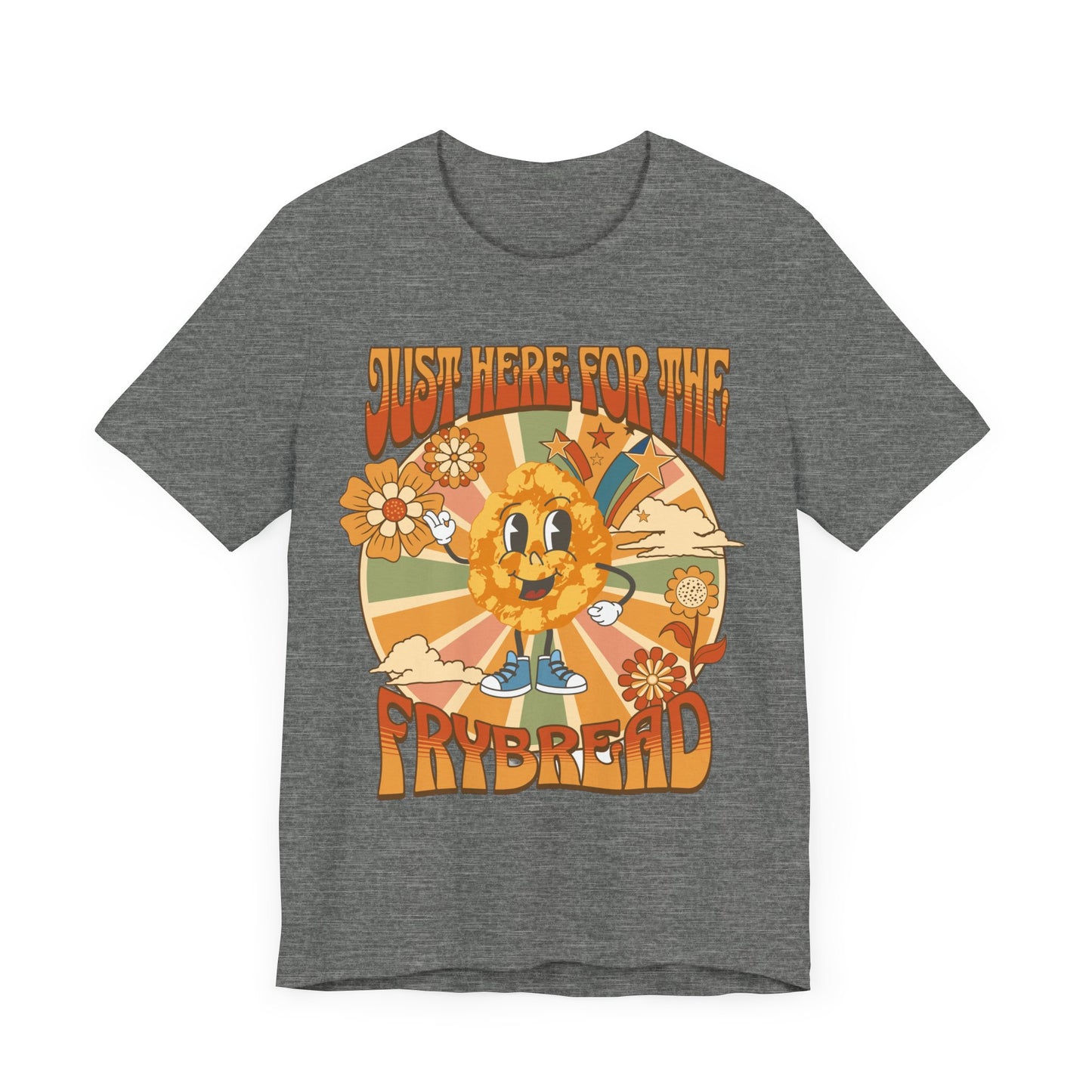 Just Here For the Frybread Funny Native Indigenous Tee