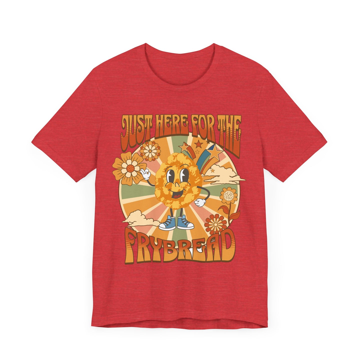 Just Here For the Frybread Funny Native Indigenous Tee
