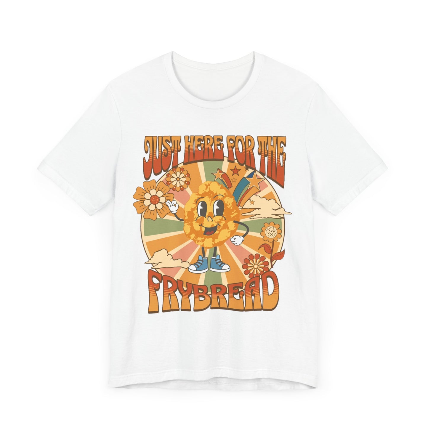 Just Here For the Frybread Funny Native Indigenous Tee