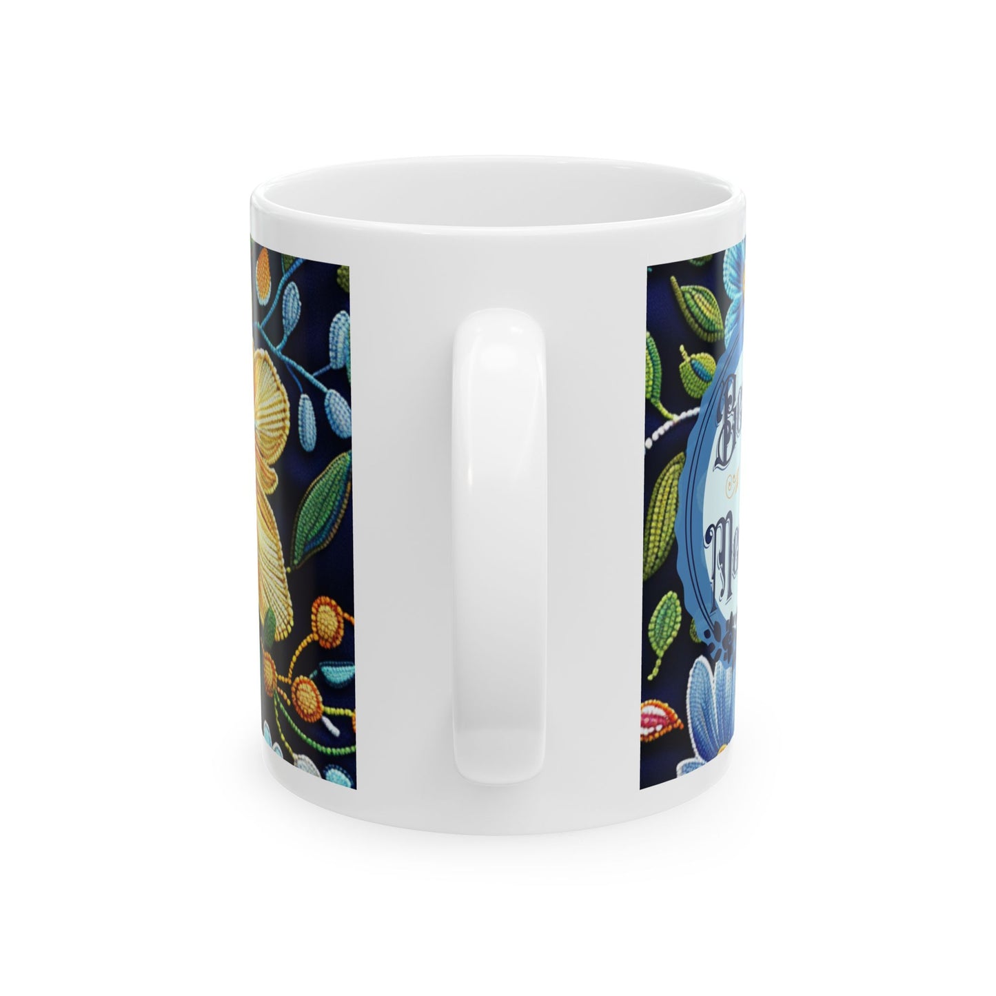 Beading Is Medicine Ceramic Mug, (11oz, 15oz)