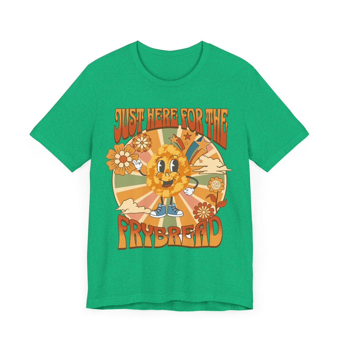 Just Here For the Frybread Funny Native Indigenous Tee