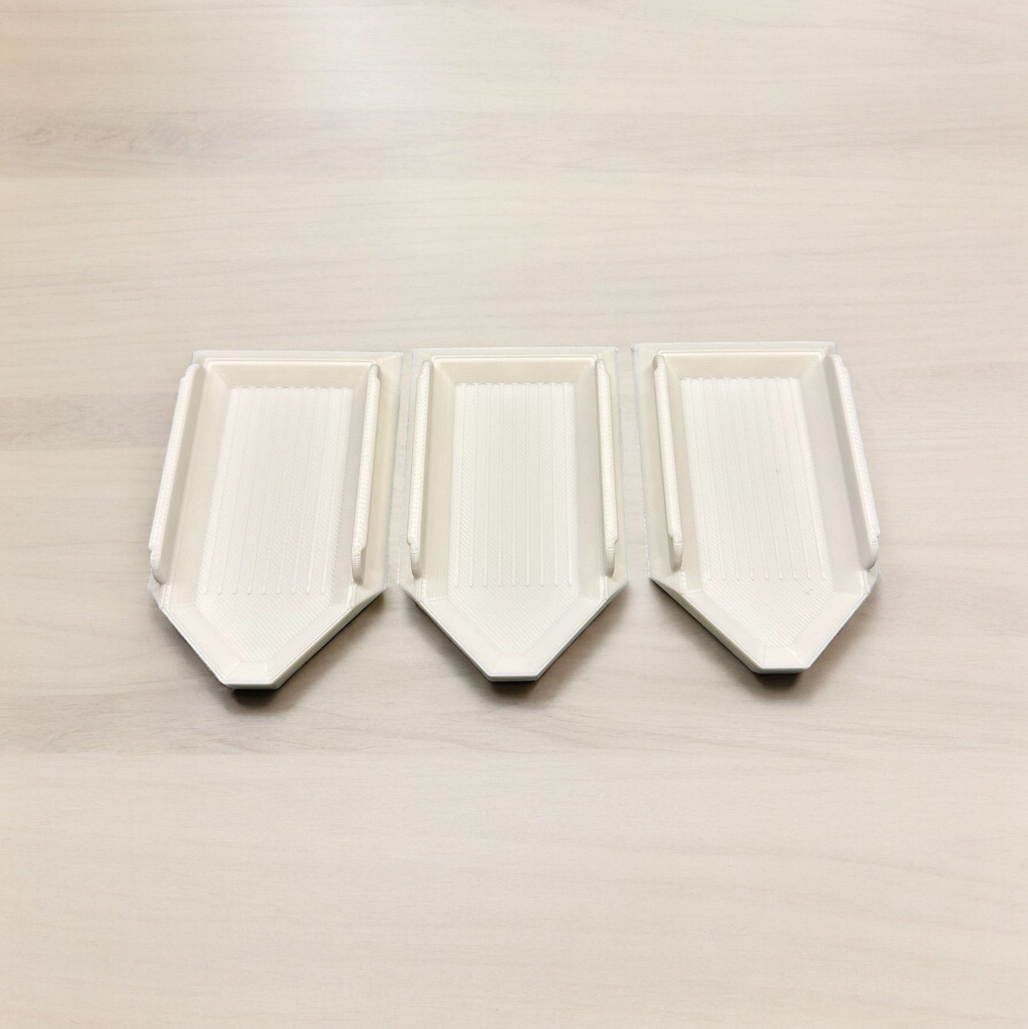 Set of 3 Bead Trays, Bead Organizer, Non-Tipping Tray for Beading, Peyote, Brick Stitch, 3D Printed | Native Owned