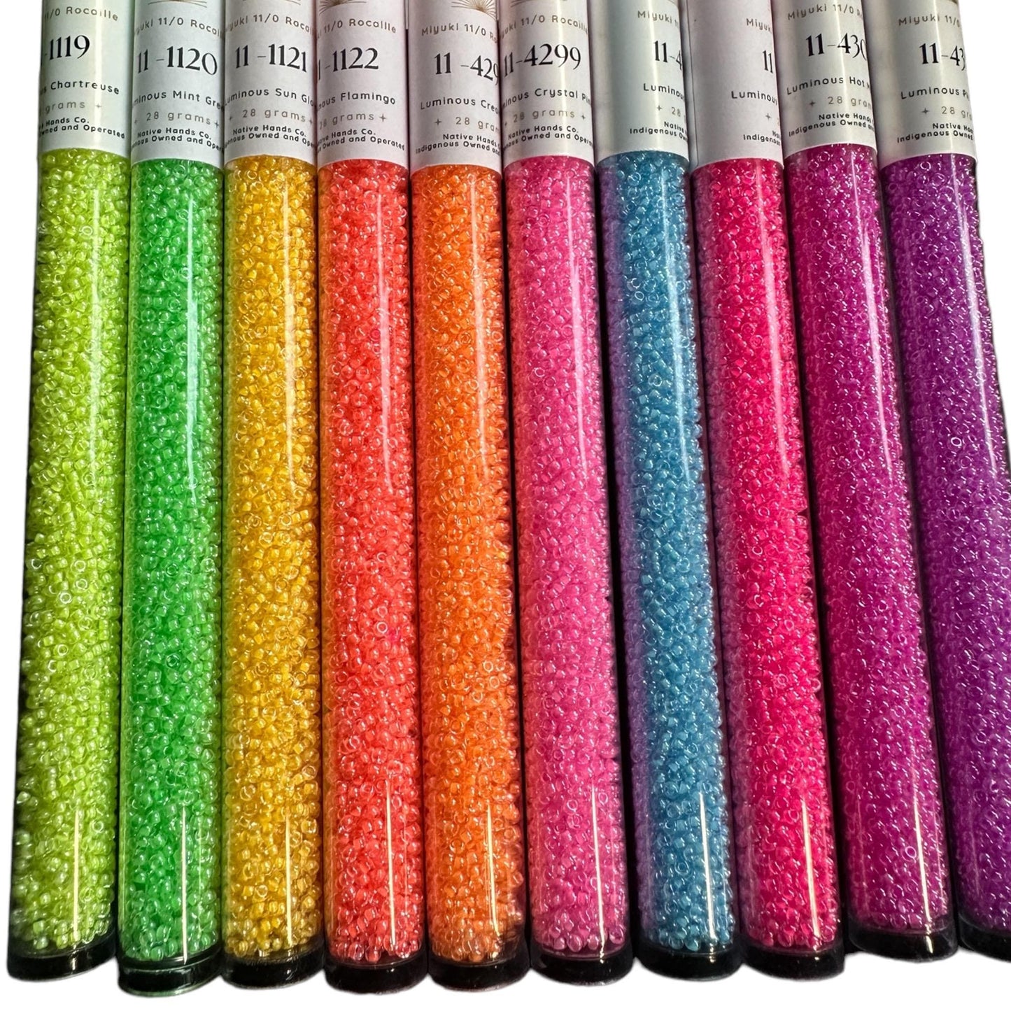Miyuki 11/0 LUMINOUS Seed Beads - 1 Kilogram Bag